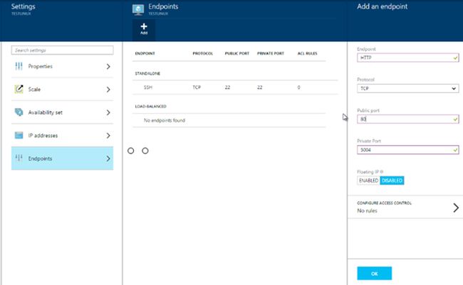 Exposing hosted website
